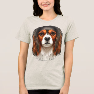 Retrato de Estimação do Cavalier King Charles Span