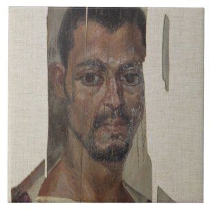 Retrato de Fayum (cera do encaustic na madeira)