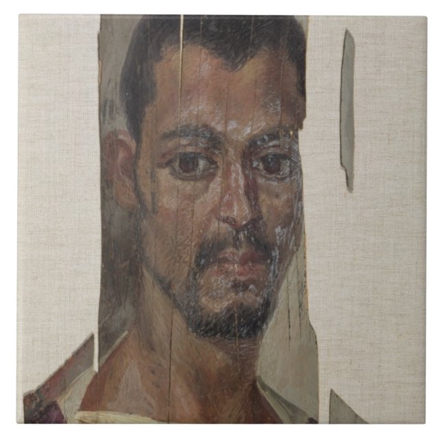 Retrato de Fayum (cera do encaustic na madeira) (Frente)