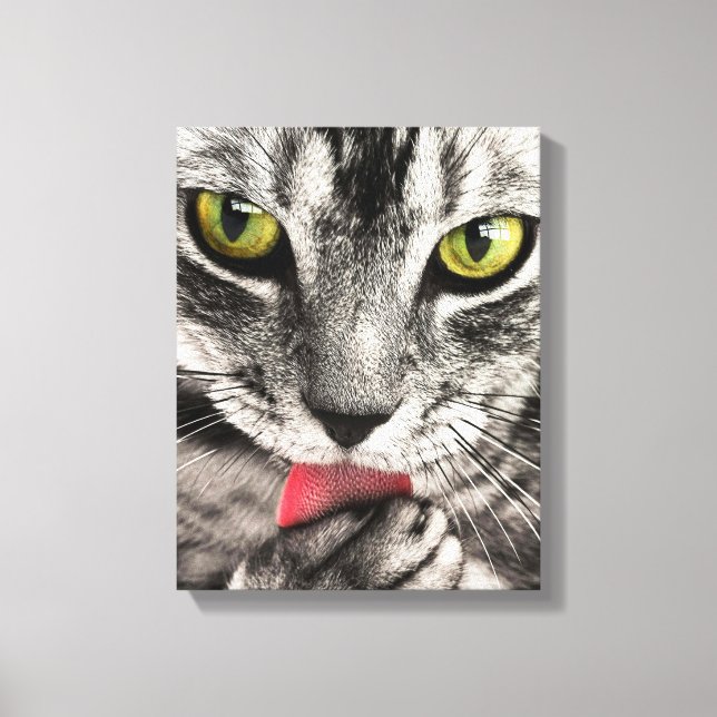 Retrato de Gato Bonito. Personalizar impressão de  (Frente)