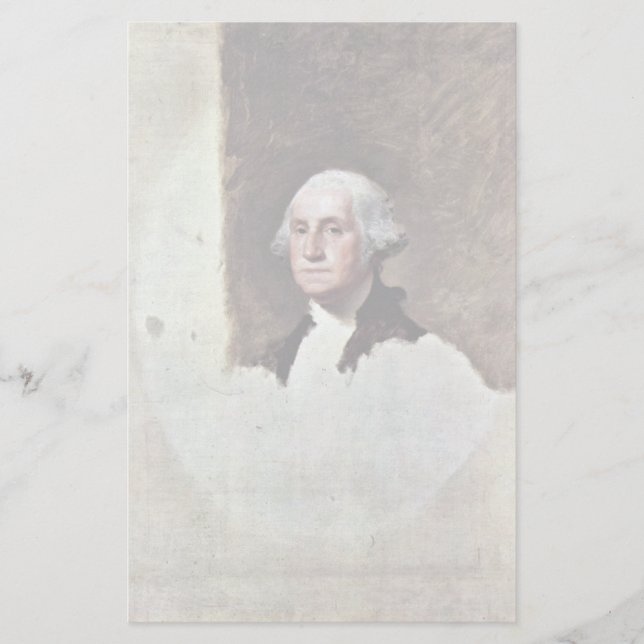 Retrato De George Washington, Por Gilbert Stuart (Frente)