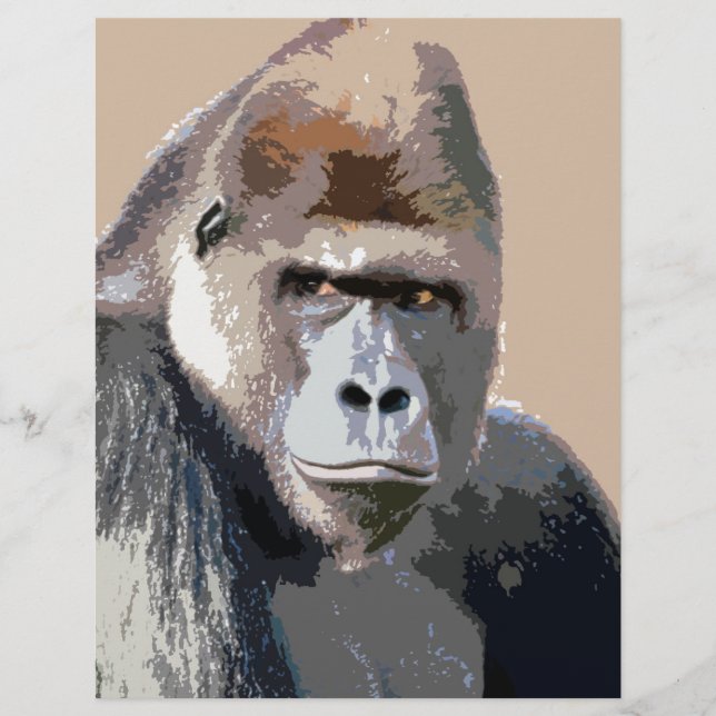 Retrato de Gorila (Frente)