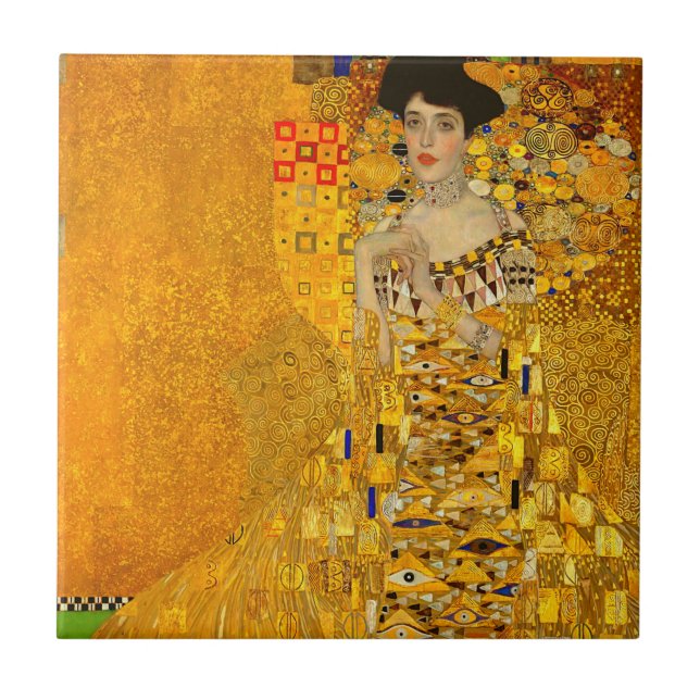 Retrato de Gustav Klimt de Adele Bloch-Bauer I (Frente)
