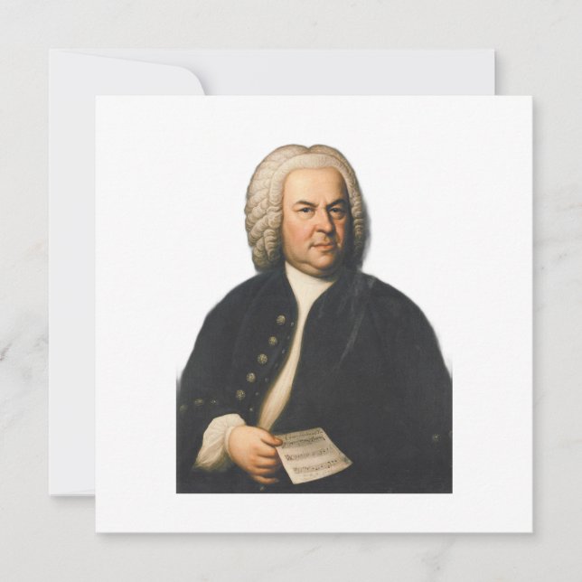 Retrato de J.S. Bach (Frente)