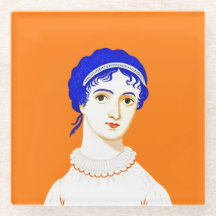 Retrato de Jane Austen - Ilustração de Design