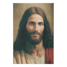 Retrato de Jesus Cristo - Canvas falsa 24x36