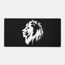 Retrato de leão (branco)