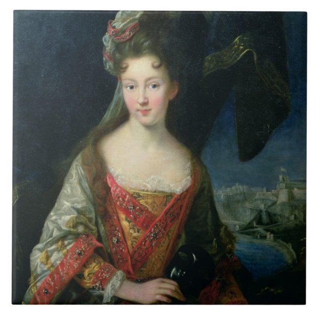 Retrato de Louise-Hipólito (1687-1731), princesa (Frente)