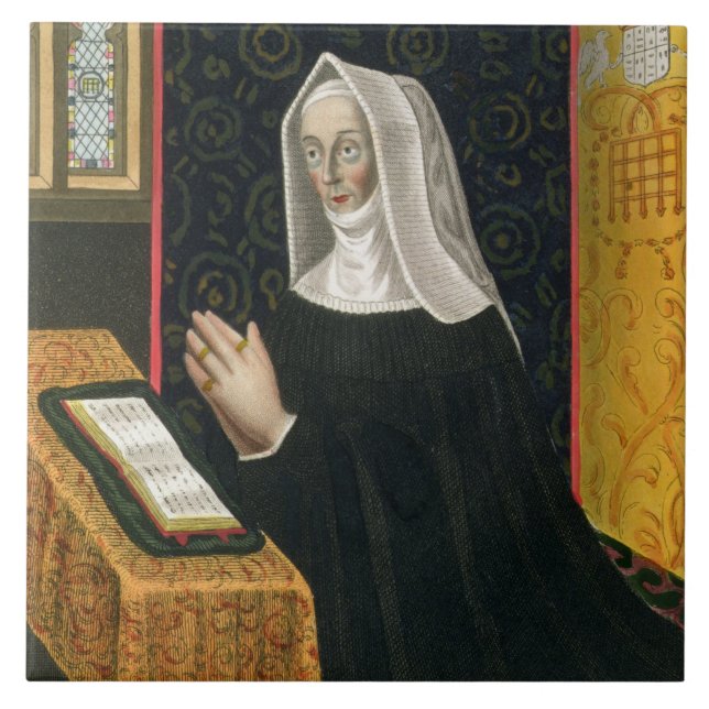 Retrato de Margaret Beaufort, condessa de Richmon (Frente)