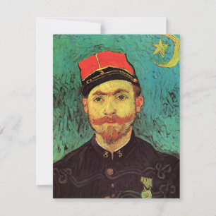 Retrato de Milliet, O Amante por Vincent van Gogh