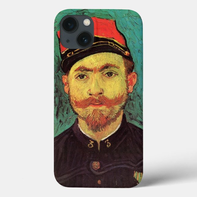 Retrato de Milliet, o veículo de Vincent van Gogh (Verso)