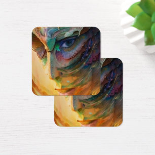 Retrato de mulher fantástica