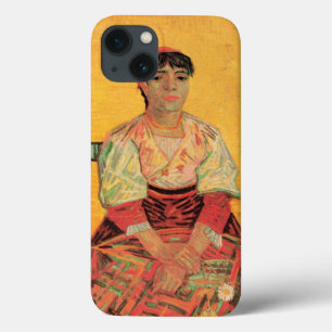 Retrato de Mulher Italiana por Vincent van Gogh