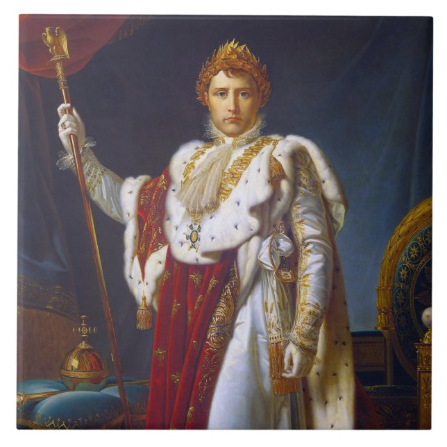 Retrato de Napoleão Bonaparte, Francois Gérard (Frente)