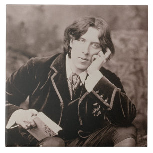 Retrato de Oscar Wilde (1854-1900), 1882 (pho de