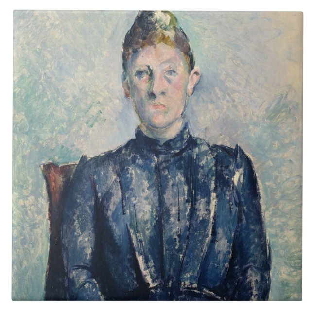 Retrato de Paul Cezanne | da senhora Cezanne, (Frente)