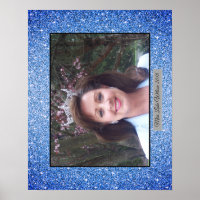 Retrato de Poster com brilho personalizado da Miss