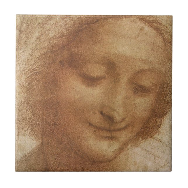 Retrato de Santo Anne de Leonardo da Vinci (Frente)