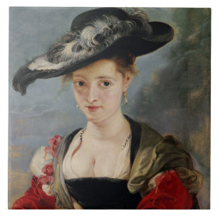 Retrato de Susanna Lunden (?) (balde de Le Chapéu