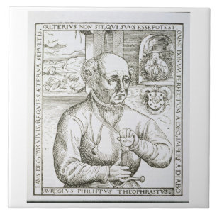 Retrato de Theothrastus Paracelsus (1493-1541), c