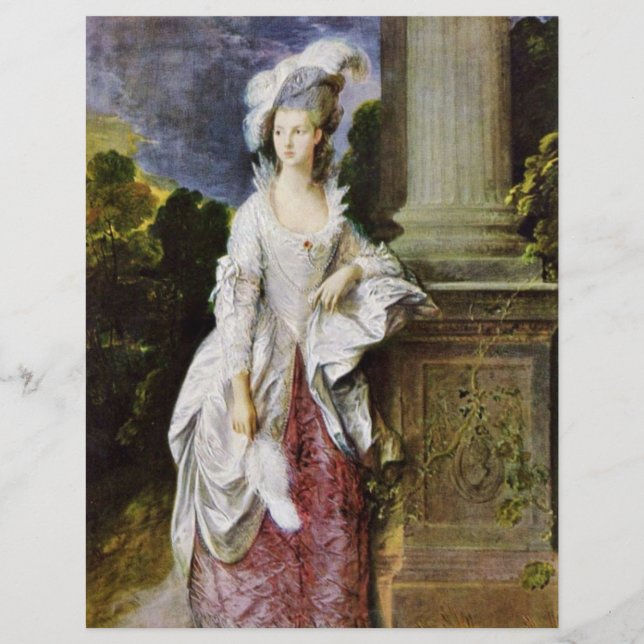 Retrato De Thomas Graham Por Thomas Gainsboro (Frente)