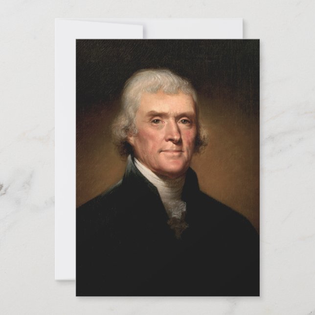 Retrato de Thomas Jefferson (Frente)