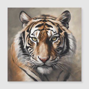 Retrato de Tigre Majestoso