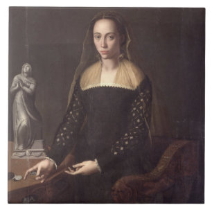 Retrato de um Gentlewoman, 1559 (óleo no painel)