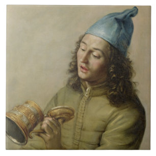 Retrato de um homem novo que guardara um tanque