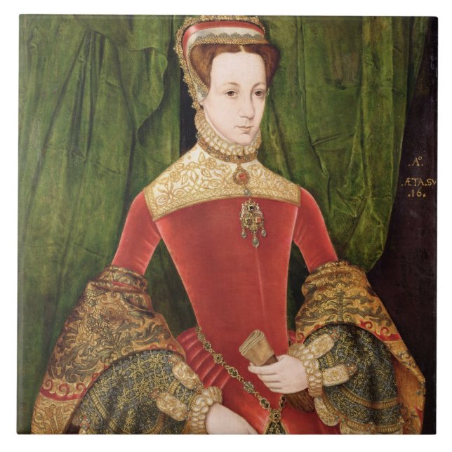 Retrato de uma mulher, envelhecido 16, previamente (Frente)