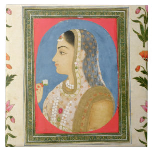 Retrato de uma senhora nobre, do Alb pequeno de