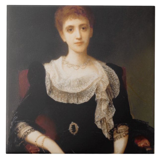 Retrato de uma senhora (óleo em canvas) 2 (Frente)