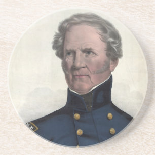 Retrato de Winfield Scott porta copos