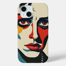 Retrato do abstrato Punk