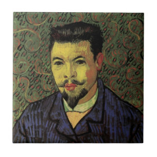 Retrato do Doutor Felix Rey por Vincent van Gogh