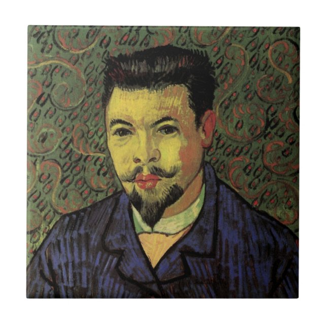 Retrato do Doutor Felix Rey por Vincent van Gogh (Frente)