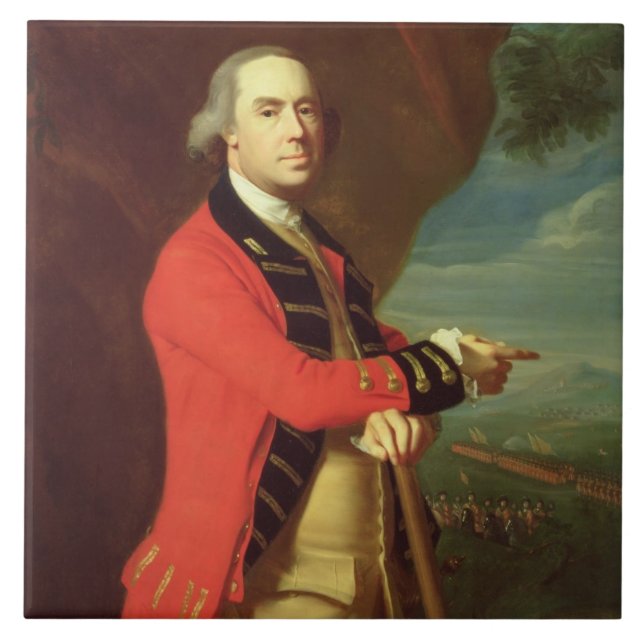 Retrato do general Thomas Gage, c.1768 (óleo no Ca (Frente)