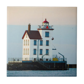 Retrato do Lago Erie Lighthouse