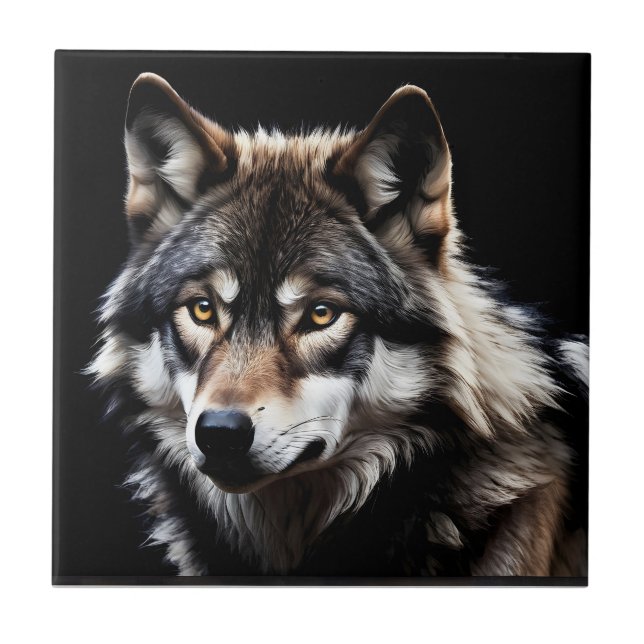 Retrato do lobo (Frente)