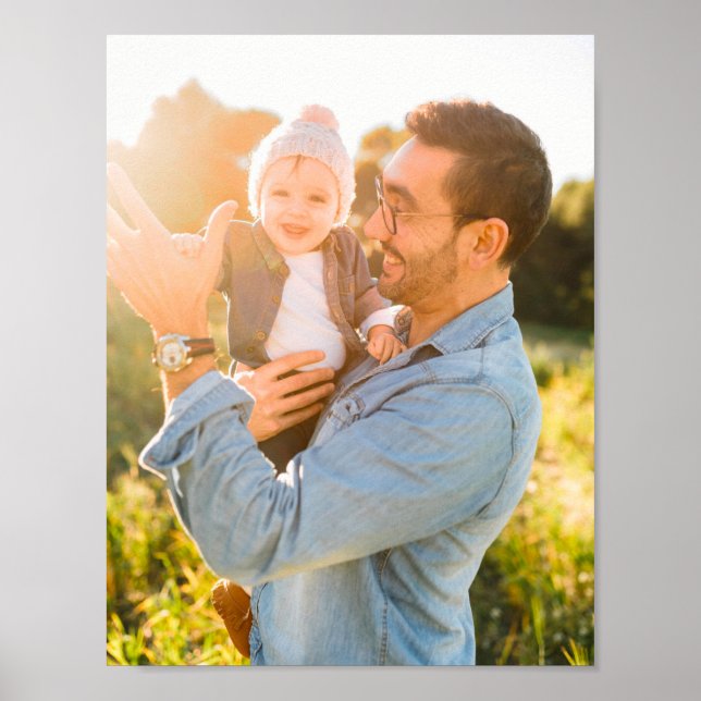 Retrato do Poster de Muro de Fotografias (Frente)