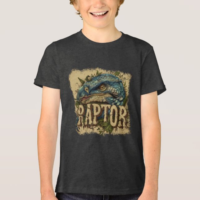 Retrato do raptor Grunge (Frente)