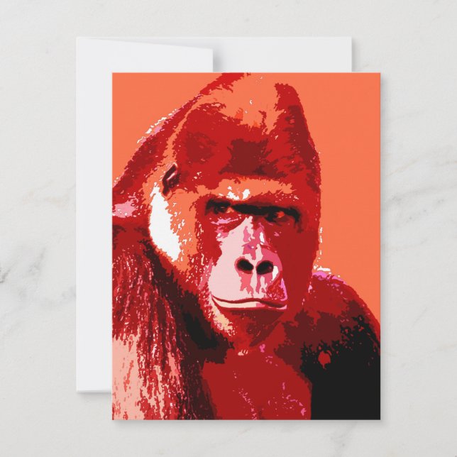 Retrato dos Anúncios de Gorilla (Frente)