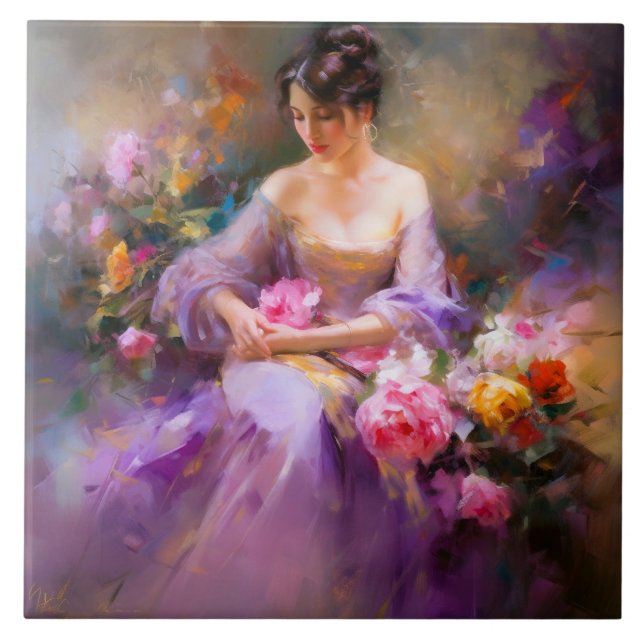 Retrato elegante (Frente)