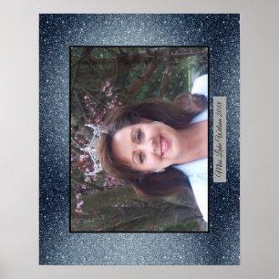 Retrato feito sob encomenda do poster do brilho da