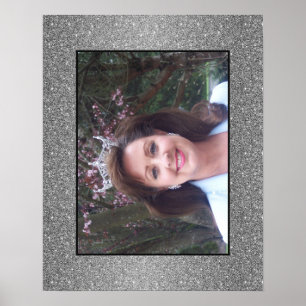 Retrato feito sob encomenda do poster do brilho da
