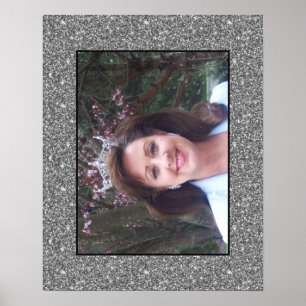 Retrato feito sob encomenda do poster do brilho da