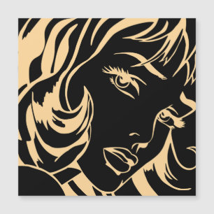 Retrato feminino: Elegância de Cabelo Desertado