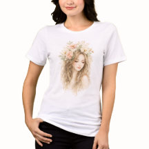 Retrato Floral de Mulher
