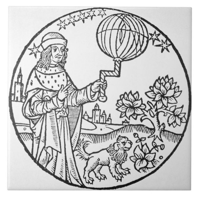 Retrato ideal de Aristotle (384-322 BC), cópia de (Frente)