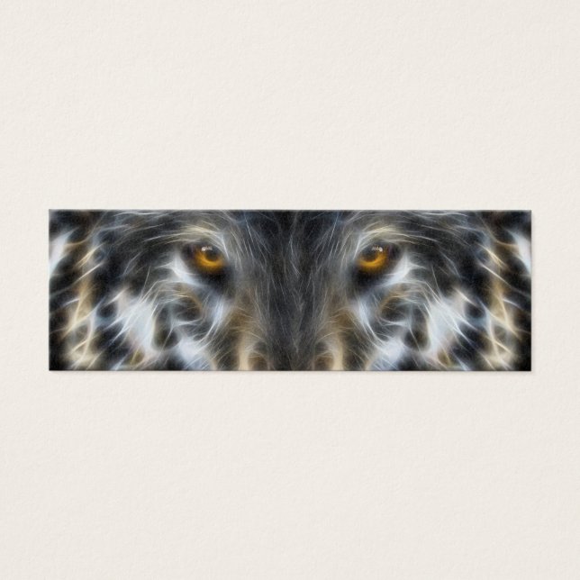 Retrato Inspirativo Woodland Wolf (Frente)